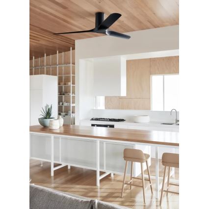 Lucci air 21610149 - Ventilador de techo LONDO negro + mando a distancia