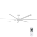 Lucci air 21610849 - Ventilador de techo ATLANTA 1xGX53/12W/230V blanco + mando a distancia