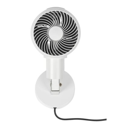 Lucci Air 21612549 - Ventilador de pared JET 32W/230V blanco + control remoto