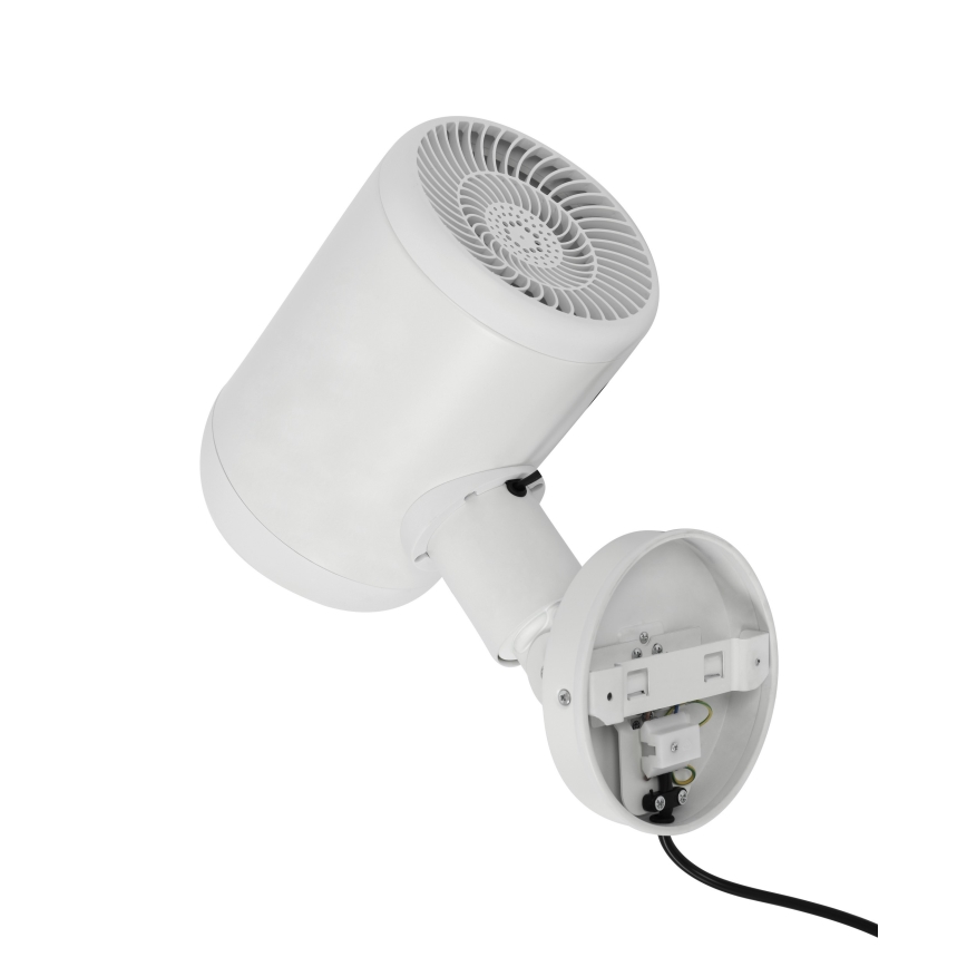 Lucci Air 21612549 - Ventilador de pared JET 32W/230V blanco + control remoto