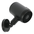 Lucci Air 21612649 - Ventilador de pared JET 32W/230V negro + control remoto