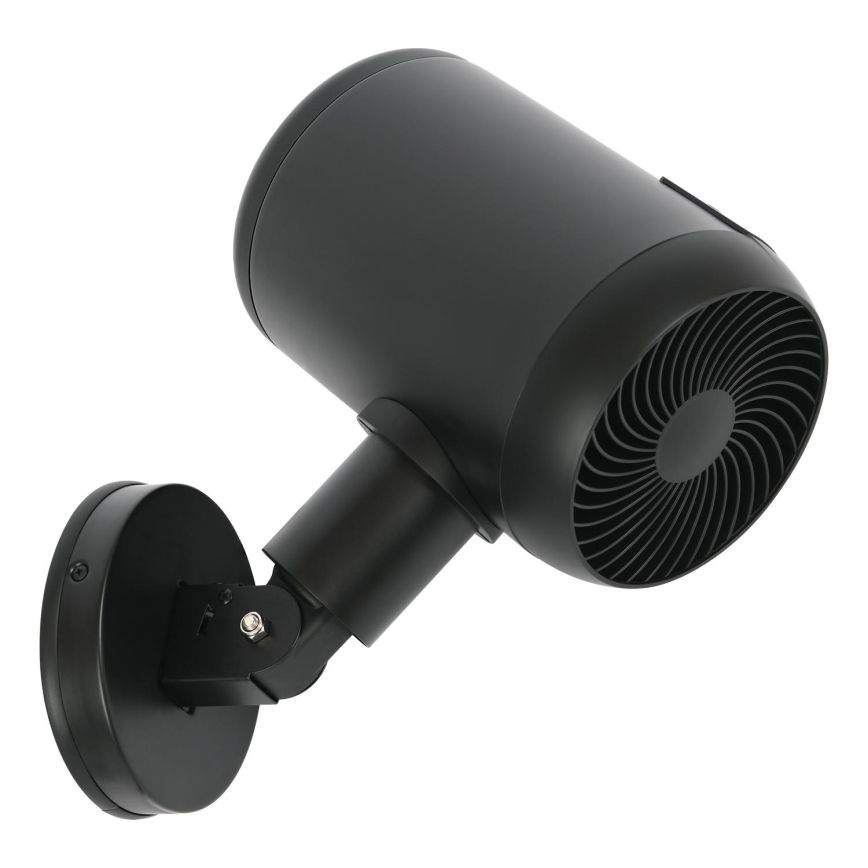 Lucci Air 21612649 - Ventilador de pared JET 32W/230V negro + control remoto
