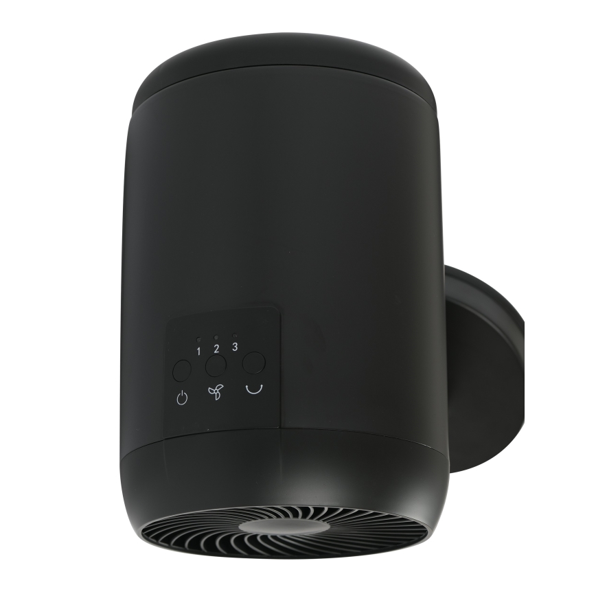 Lucci Air 21612649 - Ventilador de pared JET 32W/230V negro + control remoto