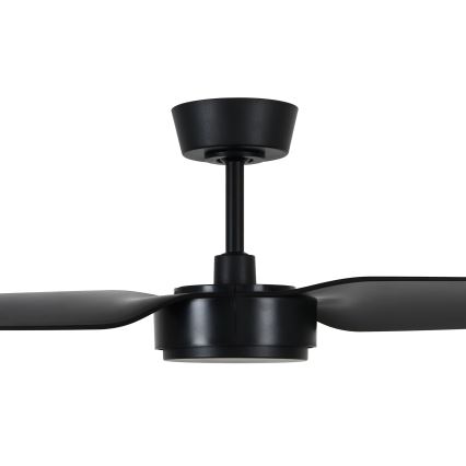Lucci air 21615449 - Ventilador de techo CONDOR negro + control remoto