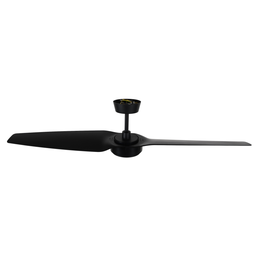 Lucci air 21615449 - Ventilador de techo CONDOR negro + control remoto