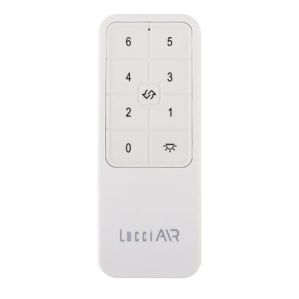 Lucci air 21616049 - Ventilador de techo MONZA IP55 blanco + control remoto