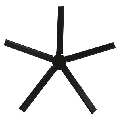 Lucci air 21616149 - Ventilador de techo MONZA IP55 negro + control remoto