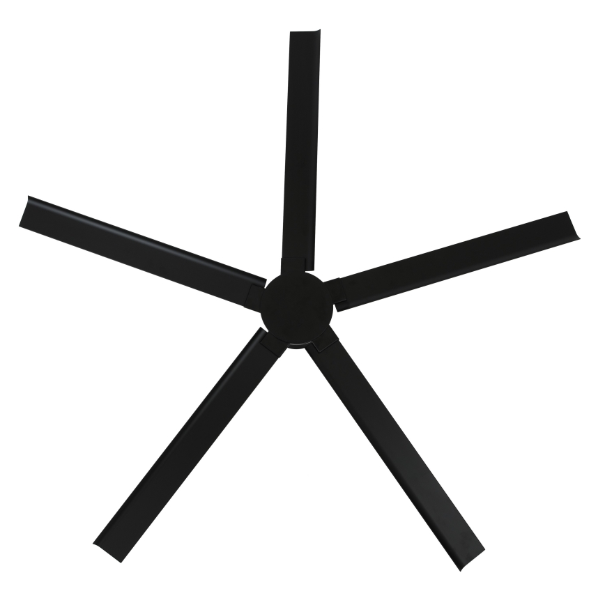 Lucci air 21616149 - Ventilador de techo MONZA IP55 negro + control remoto