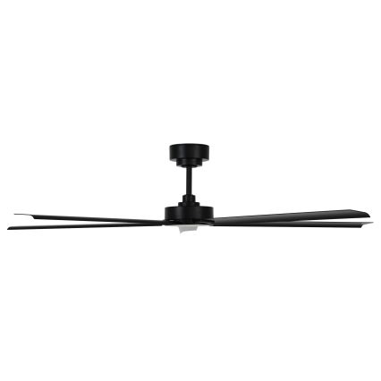 Lucci air 21616149 - Ventilador de techo MONZA IP55 negro + control remoto