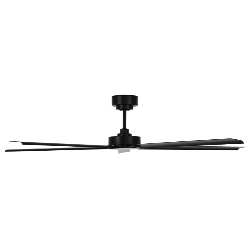 Lucci air 21616149 - Ventilador de techo MONZA IP55 negro + control remoto