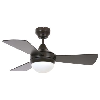 Lucci Air 512311 - Ventilador de techo AIRLIE HUGGER 2xE27/15W/230V madera/marrón + control remoto