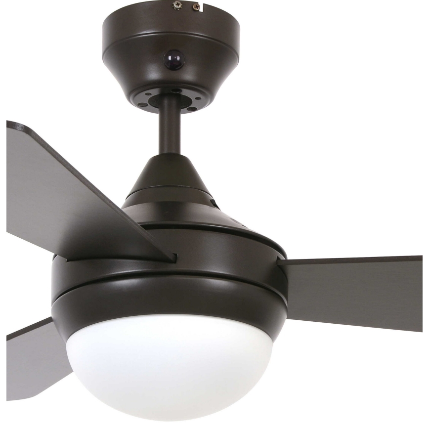 Lucci Air 512311 - Ventilador de techo AIRLIE HUGGER 2xE27/15W/230V madera/marrón + control remoto