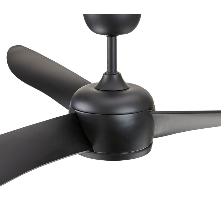 Lucci air 512910 - Ventilador de techo LED AIRFUSION NORDIC LED/20W/230V negro + control remoto