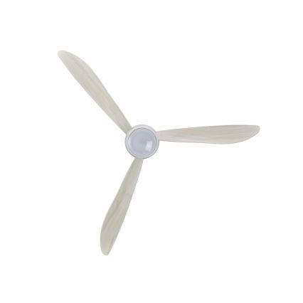 Lucci air 512911 - Ventilador de techo LED AIRFUSION NORDIC LED/20W/230V madera/blanco + control remoto