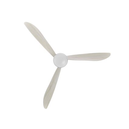 Lucci air 512911 - Ventilador de techo LED AIRFUSION NORDIC LED/20W/230V madera/blanco + control remoto