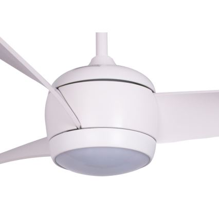 Lucci air 512911 - Ventilador de techo LED AIRFUSION NORDIC LED/20W/230V madera/blanco + control remoto