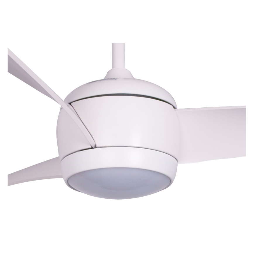Lucci air 512911 - Ventilador de techo LED AIRFUSION NORDIC LED/20W/230V madera/blanco + control remoto