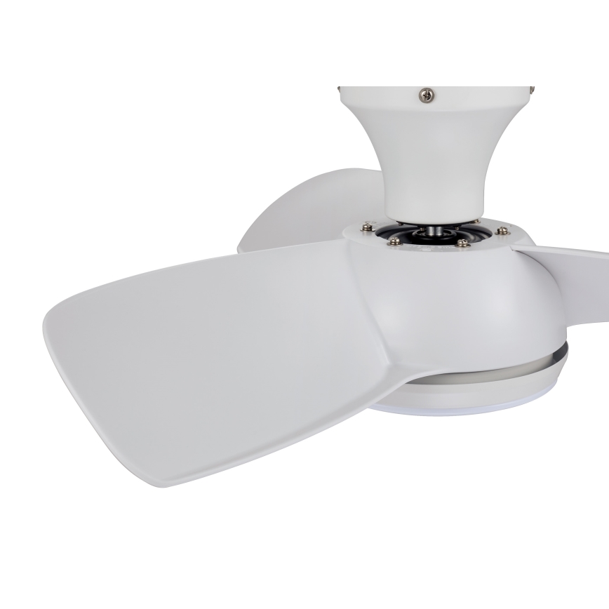 Lucci air 513071 - Ventilador de techo LED regulable SYROS LED/18W/230V 3000/4000/6000K blanco + control remoto