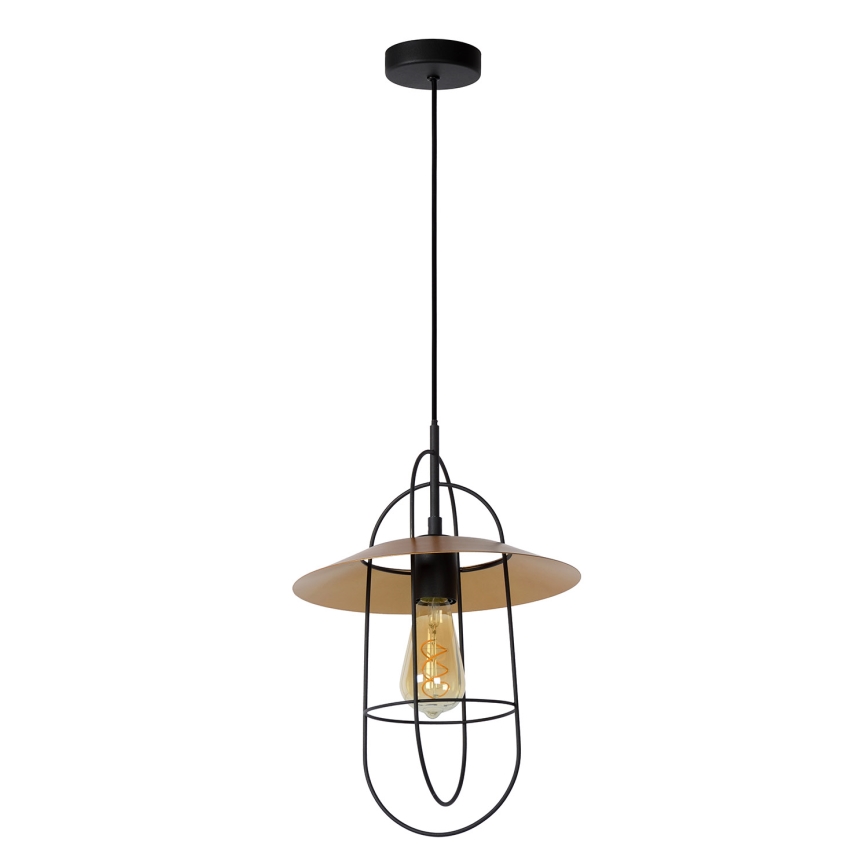 Lucide 74309/01/02 - Lámpara colgante MASSON 1xE27/40W/230V dorado