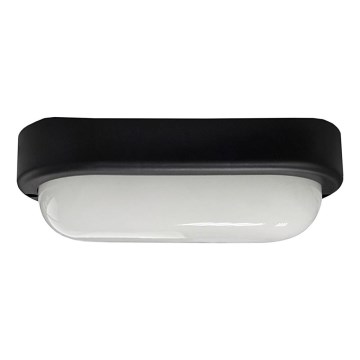 Luminaria de techo exterior LED/8W/230V 4200K IP64 negra