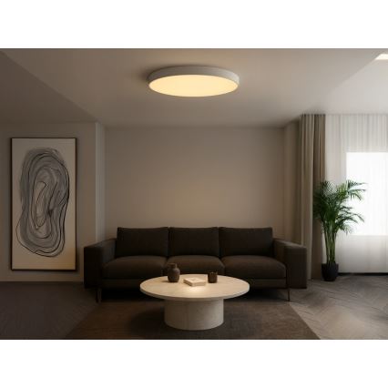 Luminaria de techo LED/200W/230V 3000/4000/6500K Ø 100 cm blanca