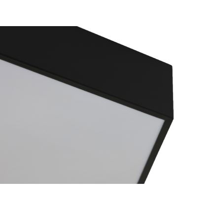 Luminaria de techo LED/240W/230V 3000/4000/6500K diám. 120 cm negra