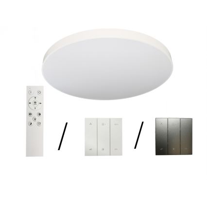 Luminaria de techo LED 300W/230V 3000/4000/6500K diámetro 120 cm blanca