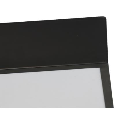 Luminaria de techo LED/480W/230V 3000/4000/6500K 120x120 cm negra