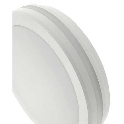Lámpara LED de techo para baño con sensor de movimiento LED/20W/230V 3000/4000/6500K Ø 23 cm IP54 blanca