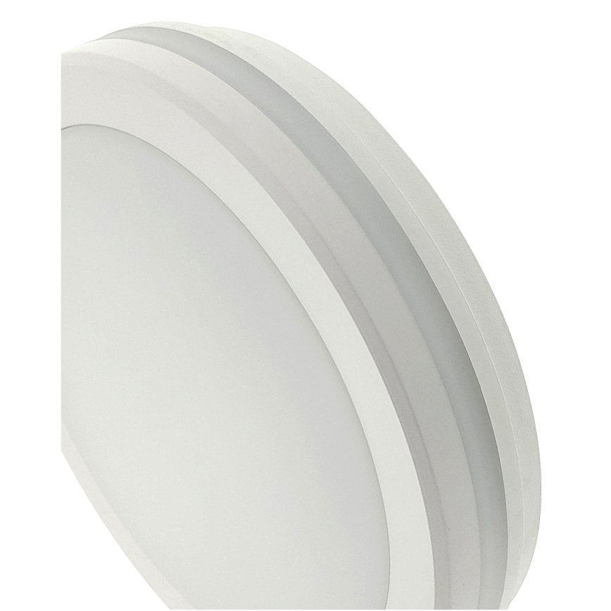 Lámpara LED de techo para baño con sensor de movimiento LED/20W/230V 3000/4000/6500K Ø 23 cm IP54 blanca