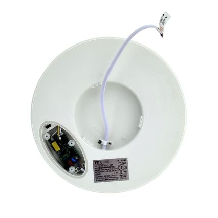 Lámpara LED de techo para baño con sensor de movimiento LED/20W/230V 3000/4000/6500K Ø 23 cm IP54 blanca