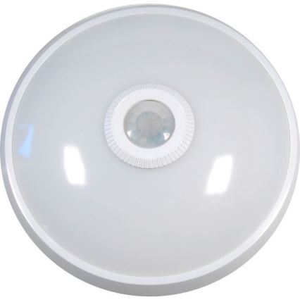 Lámpara de techo LED con sensor de movimiento y crepuscular LED/12W/230V
