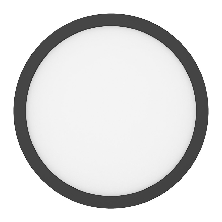 Luminaria de techo LED EVORA LED/18W/230V 3000/4000/6000K diámetro 22,5 cm negra