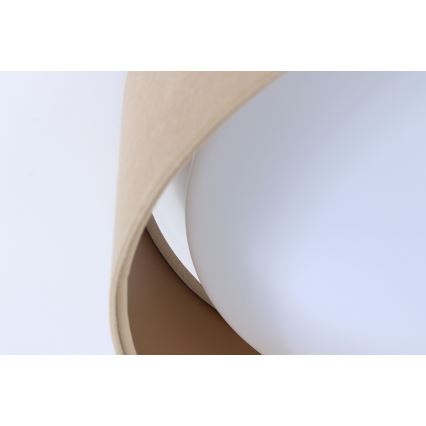 Lámpara de techo LED GALAXY LED/24W/230V Ø 44 cm beige/dorado