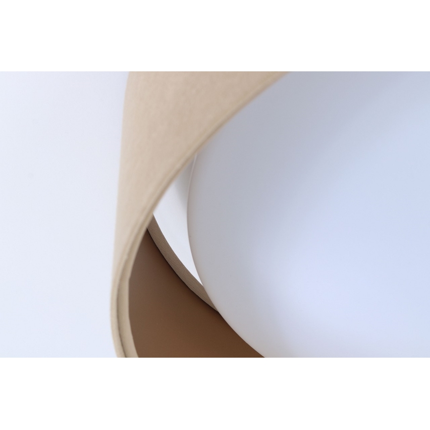 Lámpara de techo LED GALAXY LED/24W/230V Ø 44 cm beige/dorado