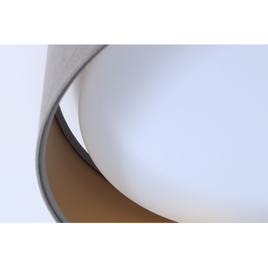 Luminaria de techo LED GALAXY LED/24W/230V Ø 44 cm gris/dorado