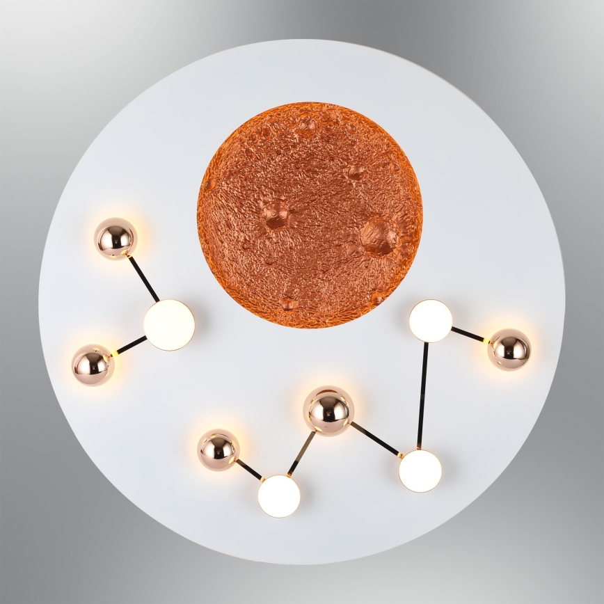 Luminaria de techo LED MARS LED/58W/230V 3000K blanca