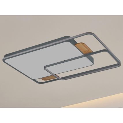 Luminaria de techo LED regulable 280W/230V 3000-6500K + mando a distancia