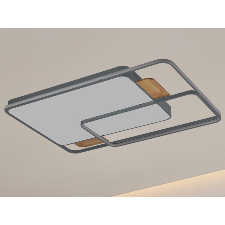 Luminaria de techo LED regulable 280W/230V 3000-6500K + mando a distancia