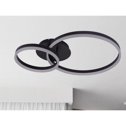Luminaria de techo LED regulable 55W/230V 3000-6500K con mando a distancia