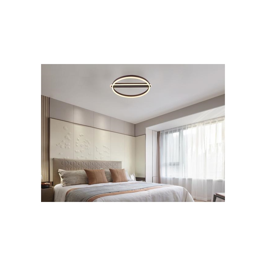 Luminaria de techo LED regulable, 60W/230V, 3000-6500K + mando a distancia
