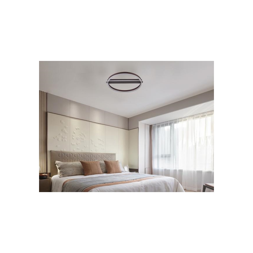 Luminaria de techo LED regulable, 60W/230V, 3000-6500K + mando a distancia