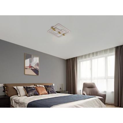 Luminaria de techo LED regulable LED/140W/230V 3000-6500K + mando a distancia