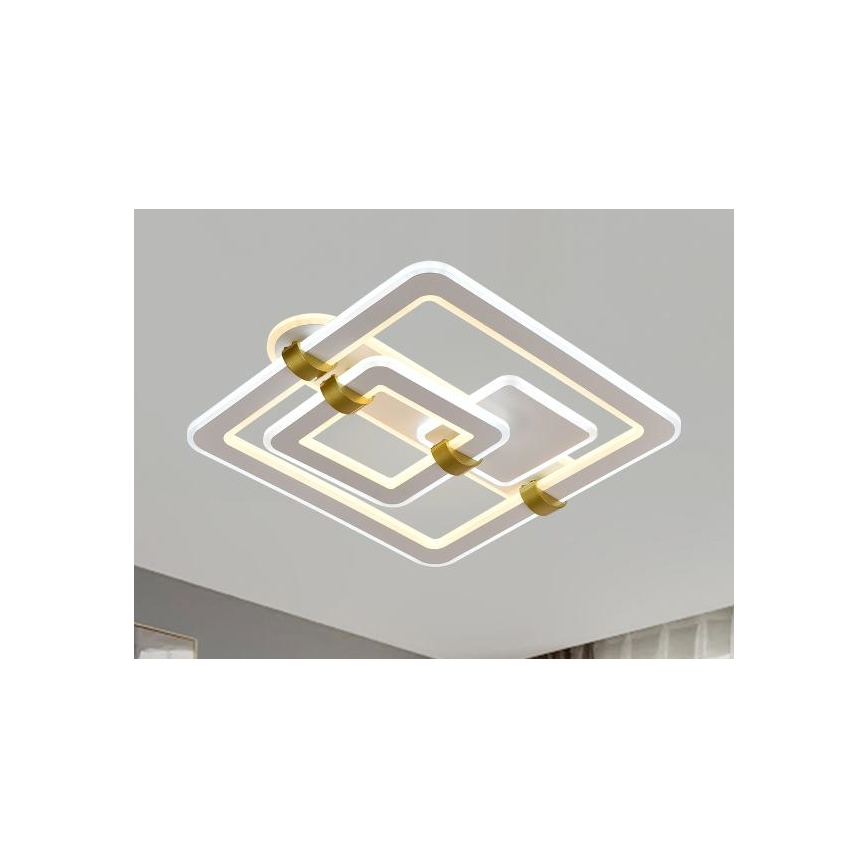 Luminaria de techo LED regulable LED/140W/230V 3000-6500K + mando a distancia
