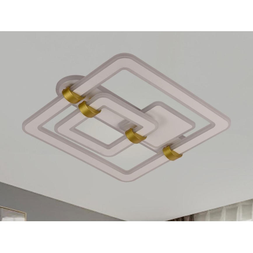 Luminaria de techo LED regulable LED/140W/230V 3000-6500K + mando a distancia