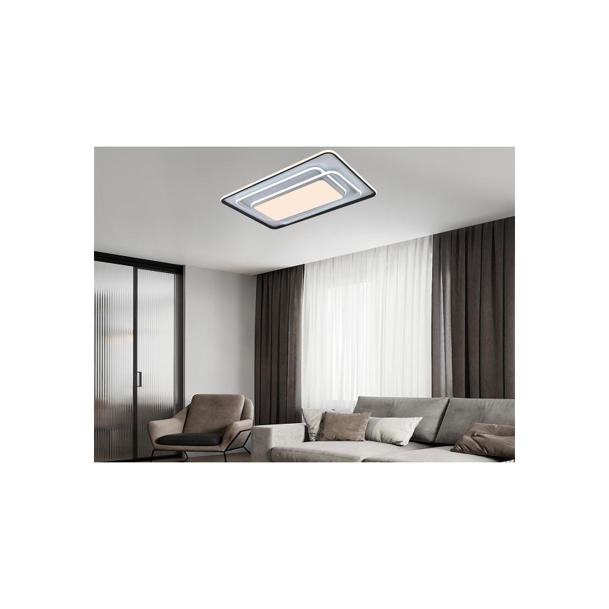 Luminaria de techo LED regulable LED/220W/230V 3000-6500K + mando a distancia
