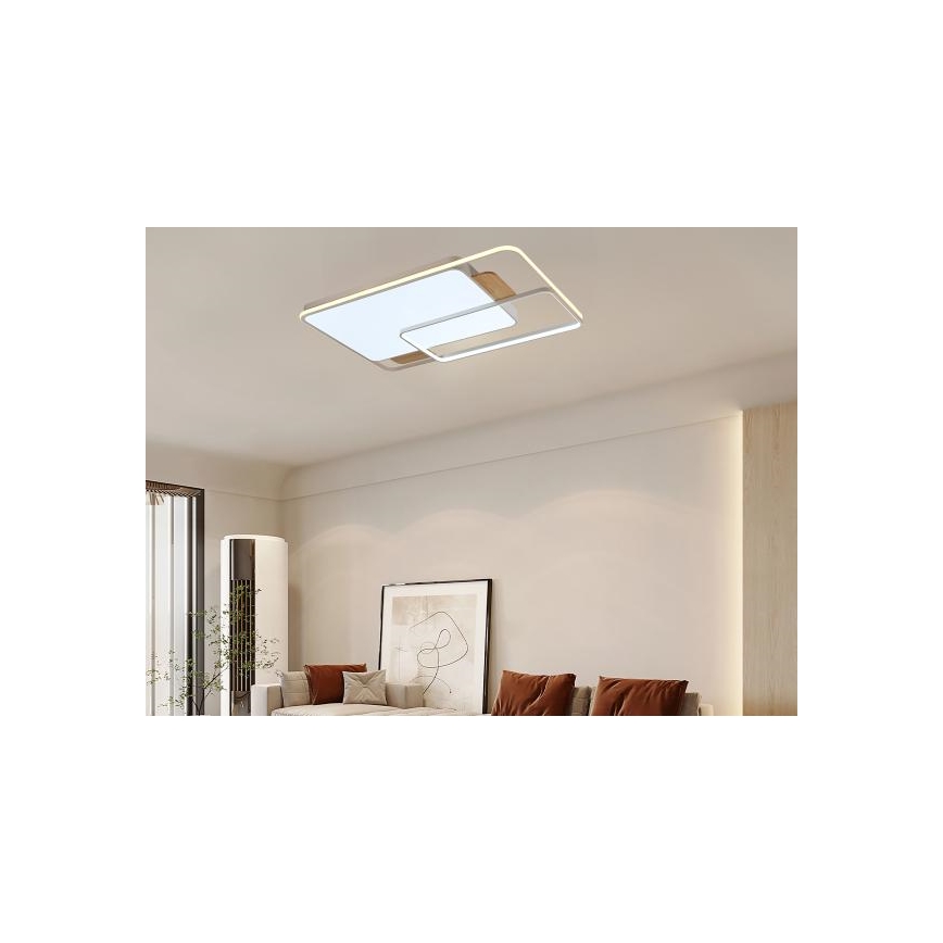 Luminaria de techo LED regulable LED/280W/230V 3000-6500K + mando a distancia