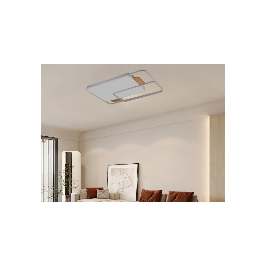 Luminaria de techo LED regulable LED/280W/230V 3000-6500K + mando a distancia