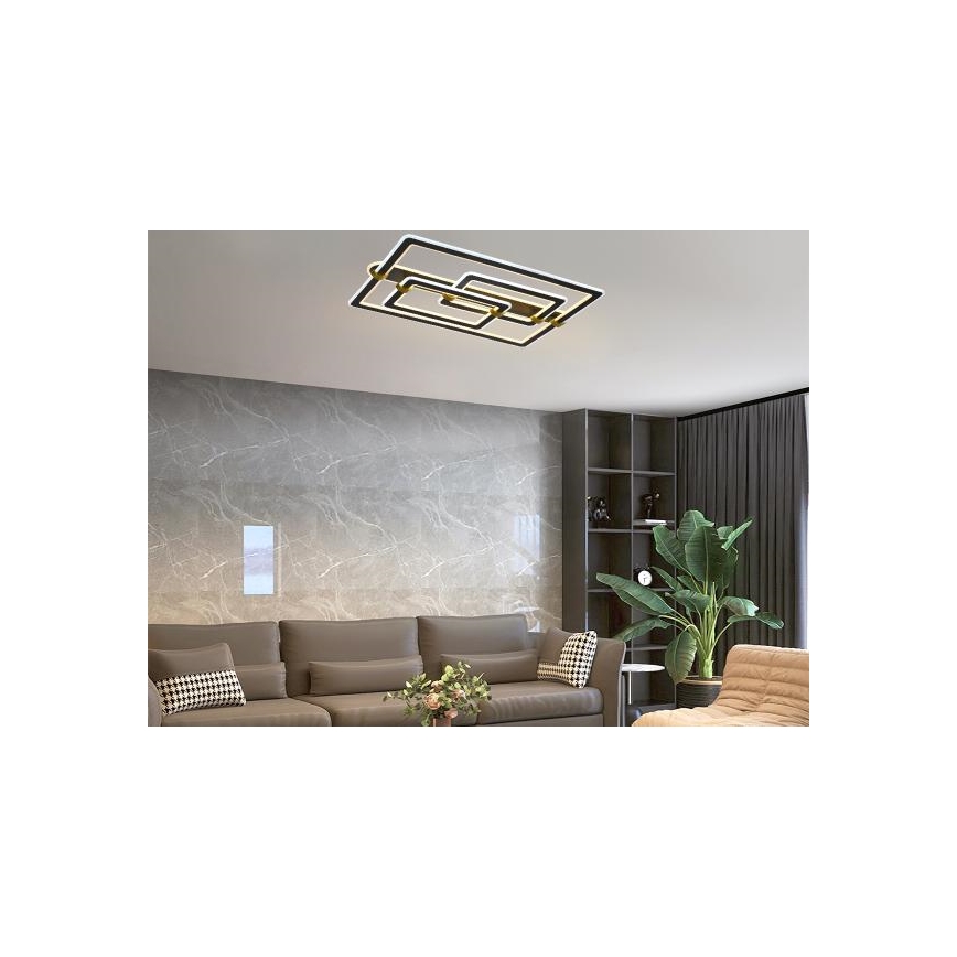 Luminaria de techo LED regulable LED/280W/230V 3000-6500K + mando a distancia