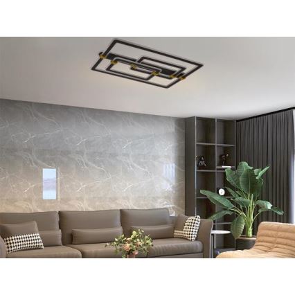 Luminaria de techo LED regulable LED/280W/230V 3000-6500K + mando a distancia